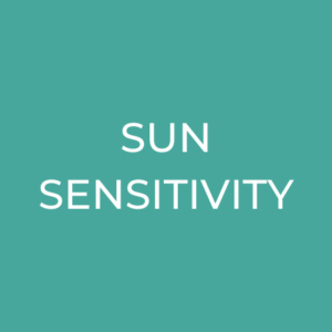 Sun Sensitivity